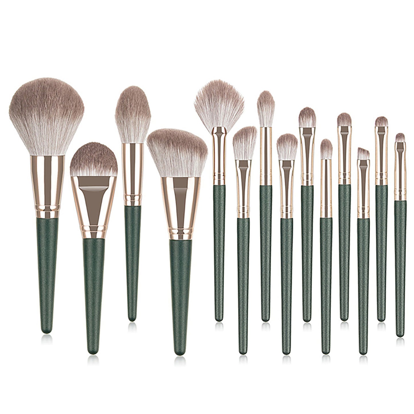 Green Cloud Makeup Brush Set - Beauty And Glam Corner