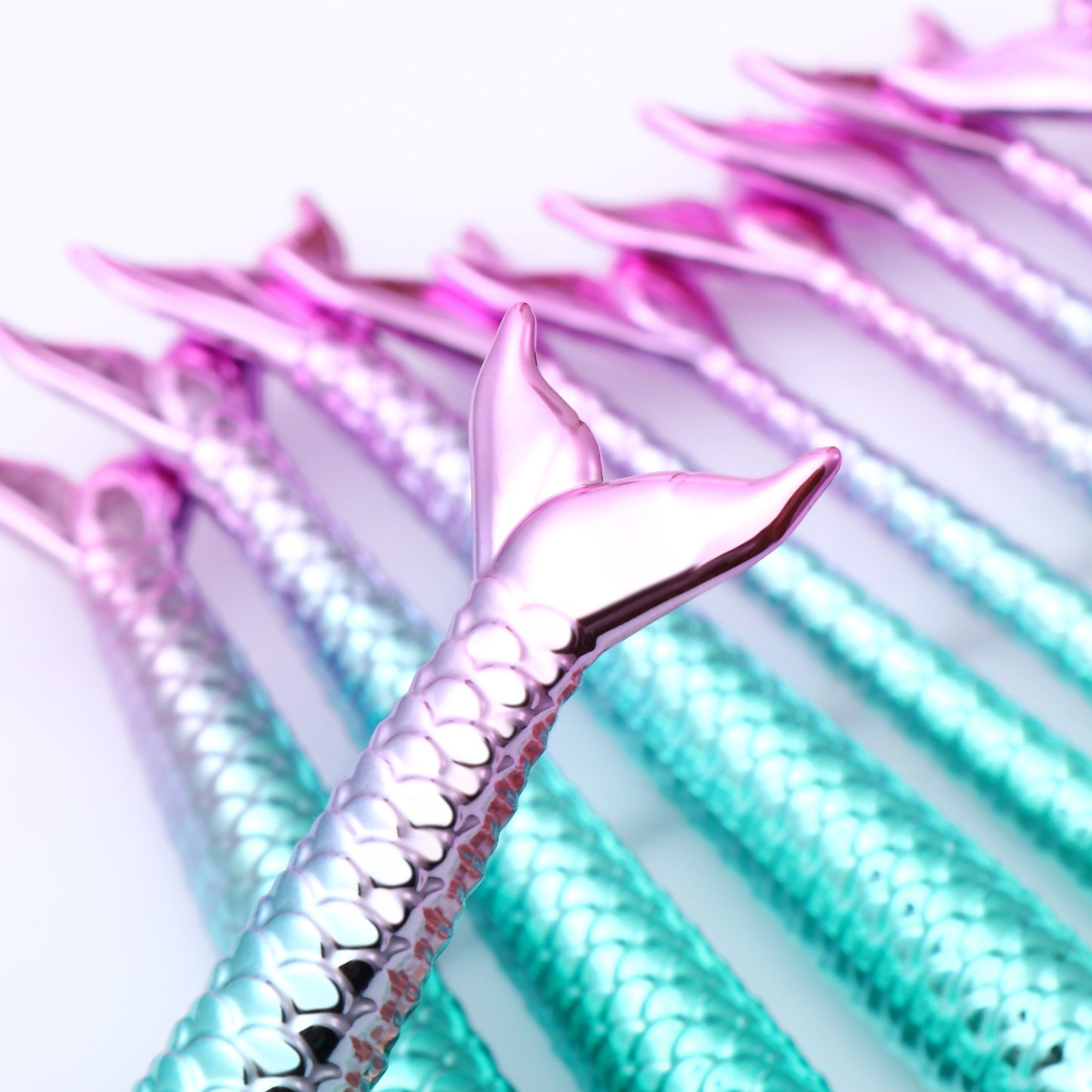 Mermaid Shaped Makeup Brushes - Beauty And Glam Corner