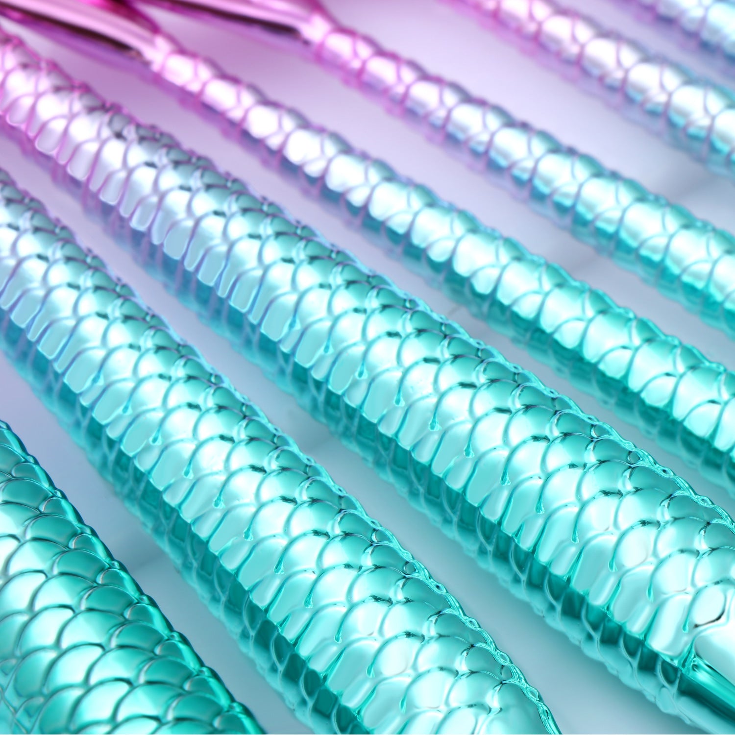 Mermaid Shaped Makeup Brushes - Beauty And Glam Corner