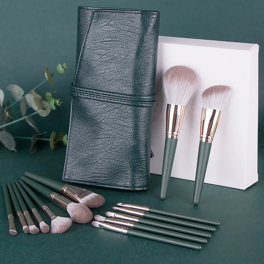 Green Cloud Makeup Brush Set - Beauty And Glam Corner