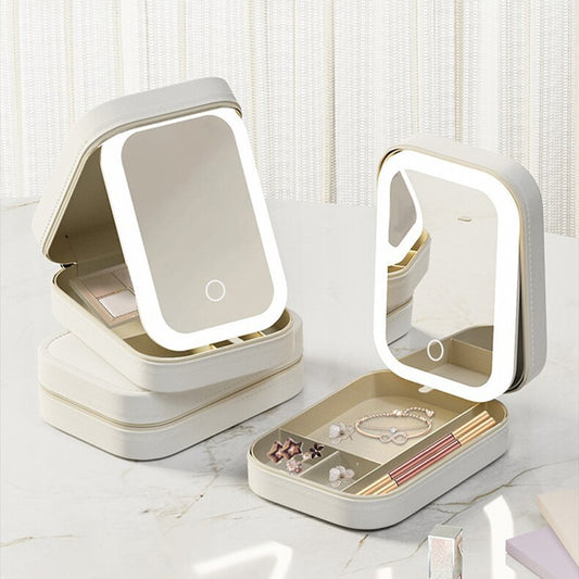 Mirror Storage Box - Beauty And Glam Corner